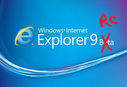 Internet Explorer 9 RC đã sẵn sàng