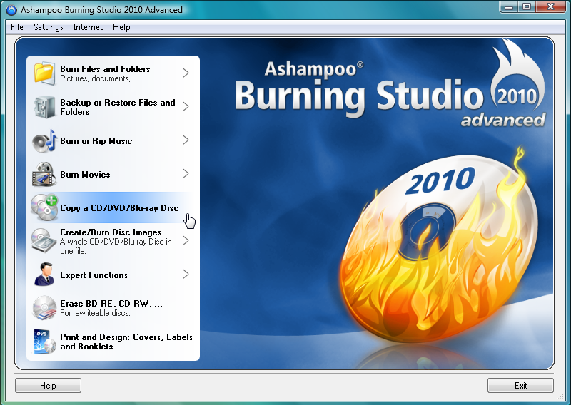 Bản quyền miễn phí “bộ đôi” Ashampoo: WinOptimizer và Burning Studio 2010 Advanced