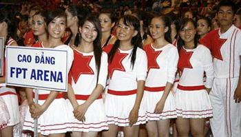 FPT-ARENA thắng lớn tại Cheerleader Contest