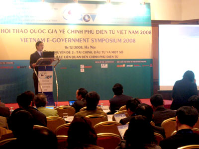 Khai mạc hội thảo quốc gia về Chính phủ điện tử 2008