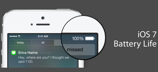 Những thủ thuật giúp tiết kiệm pin cho iOS 7