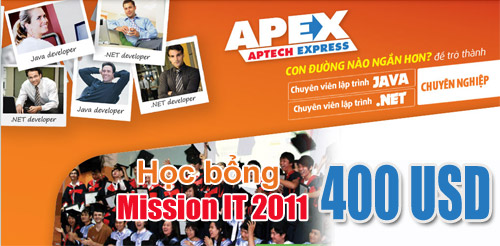 Nghean-Aptech triển khai chương trình học bổng “Aptech Mission IT”