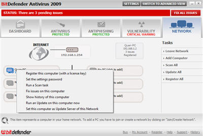 BitDefender Antivirus 2009 Final: Mạnh mẽ với virus, nhẹ nhàng với máy tính