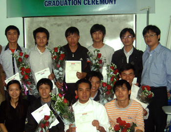 Nghean-Aptech trao bằng tốt nghiệp ACNA cho lớp N0903M